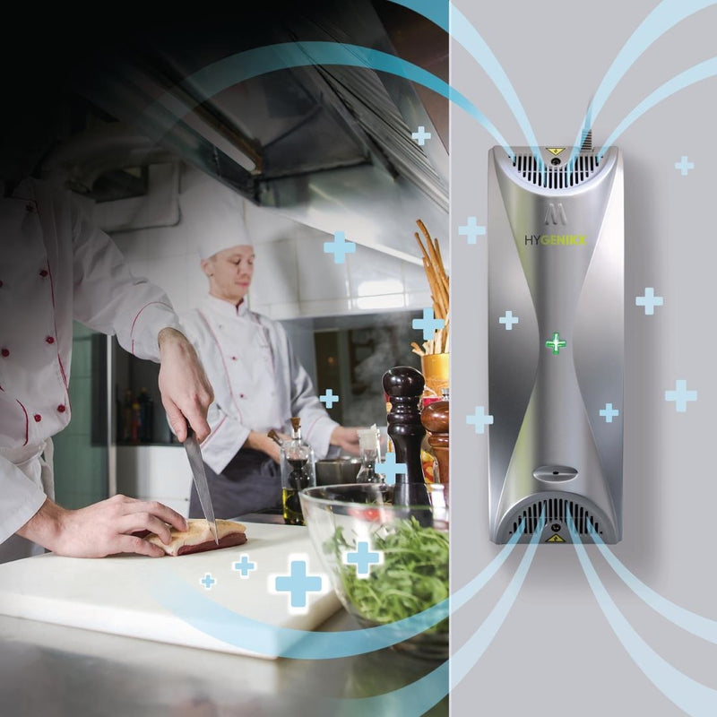 HyGenikx Air Steriliser for Food Areas Titanium Finish HGX-T-10-F