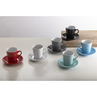 Olympia Cafe Flat White Saucers White 135mm (Pack of 12)