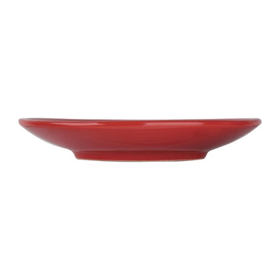 Olympia Cafe Flat White Saucers Red 135mm (Pack of 12)