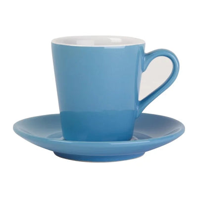 Olympia Cafe Flat White Saucers Blue 135mm (Pack of 12)