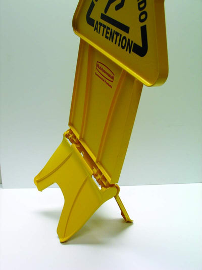Rubbermaid Stable Safety Sign Caution