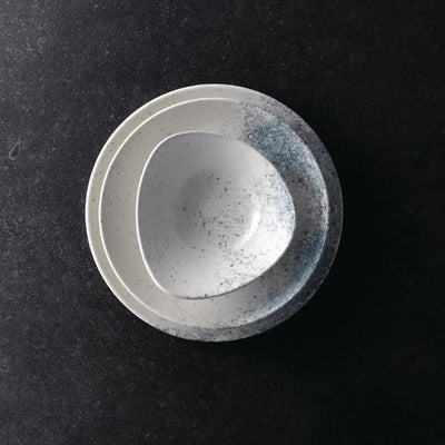 Studio Prints Haze Blue Triangle Bowl 13oz (Box 12)