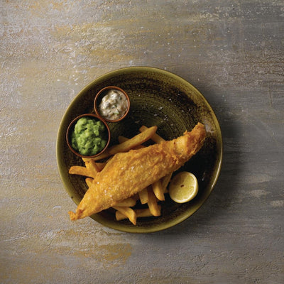 Stonecast Plume Olive Coupe Plate 8 2/3 " (Pack of 12)