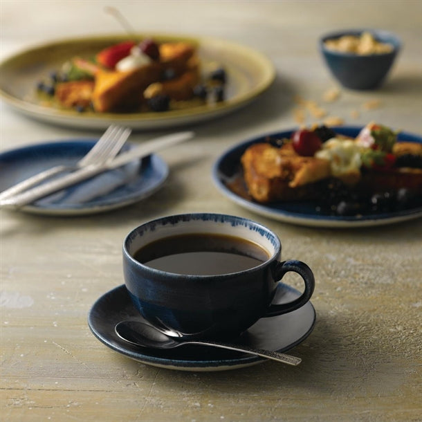 Stonecast Plume Ultramarine Cappuccino Cup 8oz (Pack of 12)