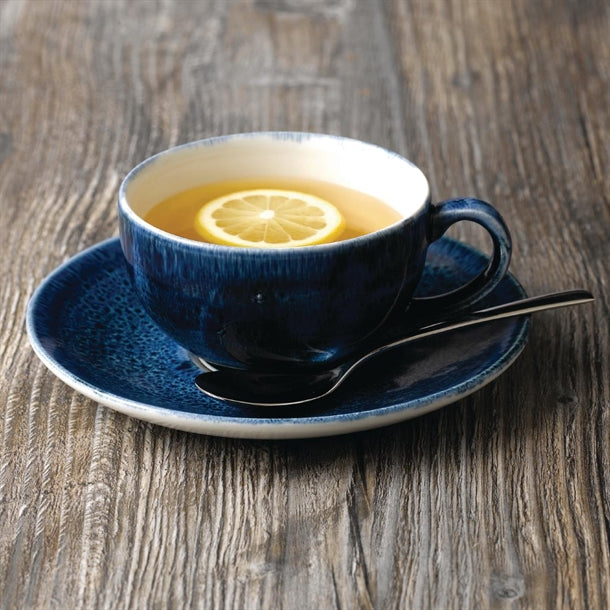 Stonecast Plume Ultramarine Cappuccino Cup 8oz (Pack of 12)
