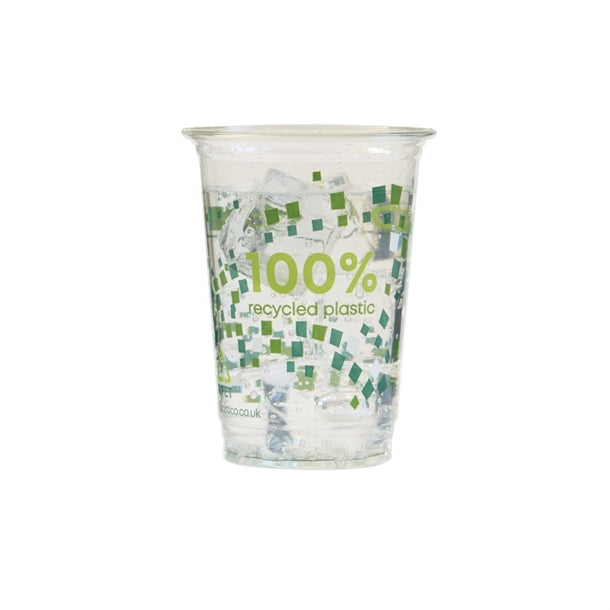 eGreen Disposable Half Pint Glasses to Brim (Pack of 1250)