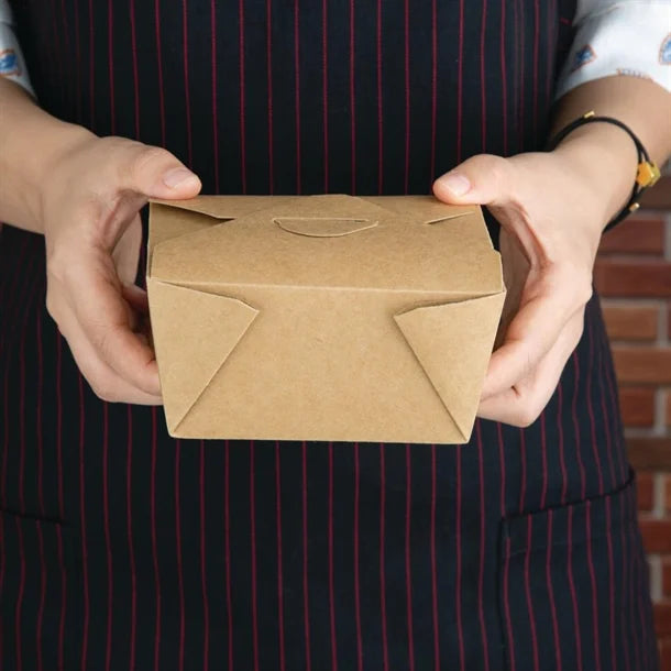 Fiesta Cardboard Takeaway Food Containers 112mm (Pack of 300)