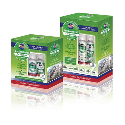 Nilco Antibacterial Small Vehicle Atomiser and Sanitiser Kit