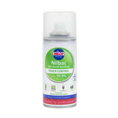 Nilco Nilbac Dry Touch Surface Sanitiser Aerosol 150ml