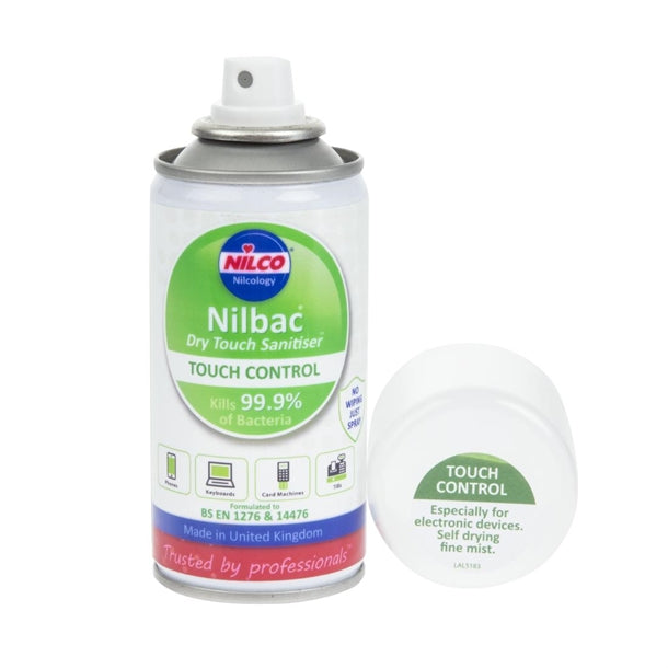 Nilco Nilbac Dry Touch Surface Sanitiser Aerosol 150ml