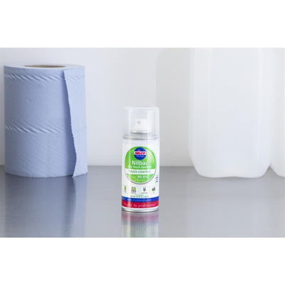 Nilco Nilbac Dry Touch Surface Sanitiser Aerosol 150ml