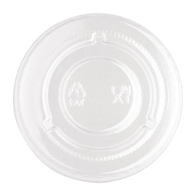 Fiesta PET Bagasse Cup Lids Clear (Pack of 1000)