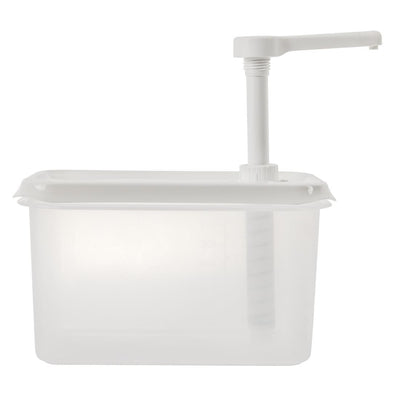 Araven Sauce Dispensers GN 1-6 Transparent 2.6Ltr (Pack of 2)