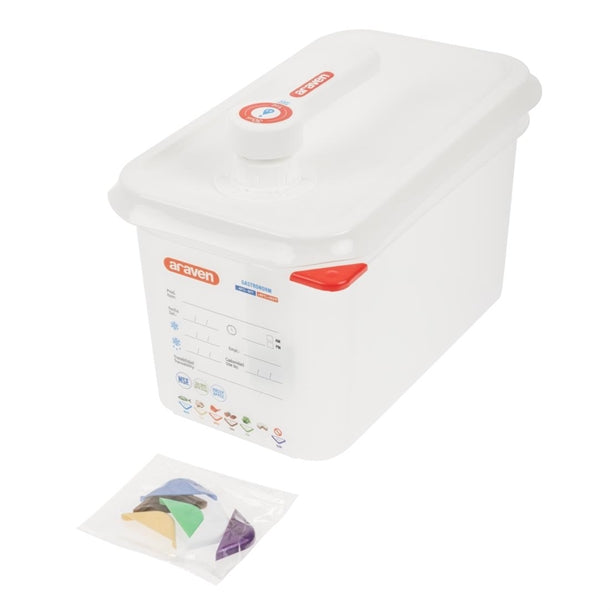 Araven Sauce Dispenser with Pump 1-4GN