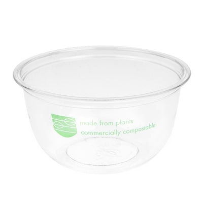 Vegware 96-Series Compostable PLA Deli Pots 8oz (Pack of 1000)