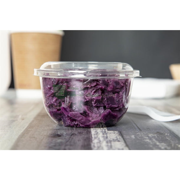 Vegware 96-Series Compostable PLA Deli Pots 8oz (Pack of 1000)