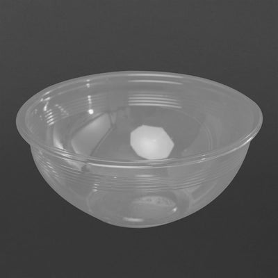 Vegware 185-Series Compostable Bon Appetit Wide PLA Salad Bowls 32oz (Pack of 300)