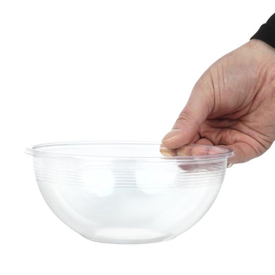 Vegware 185-Series Compostable Bon Appetit Wide PLA Salad Bowls 32oz (Pack of 300)