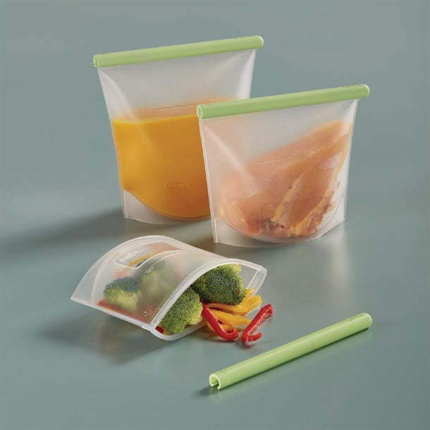 Lekue Reusable Silicone Food Storage Bag 500ml