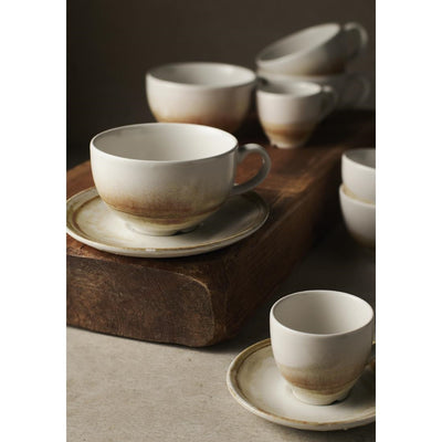 Dudson Makers Finca Sandstone Cappuccino Cup 227ml (Pack of 12)