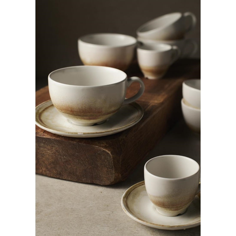 Dudson Makers Finca Sandstone Cappuccino Cup 227ml (Pack of 12)