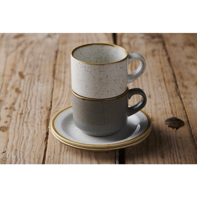 Churchill Stonecast Profile Saucer Barley White 150mm (Pack of 12)