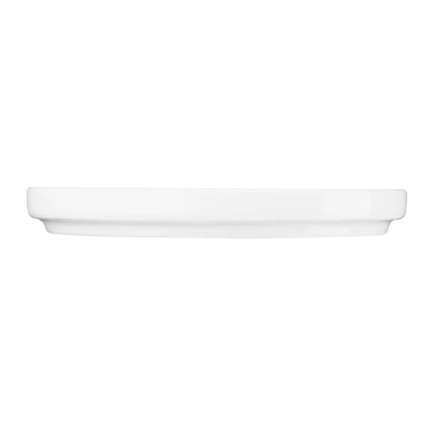 Olympia Whiteware Flat Round Plates 150mm (Pack of 6)