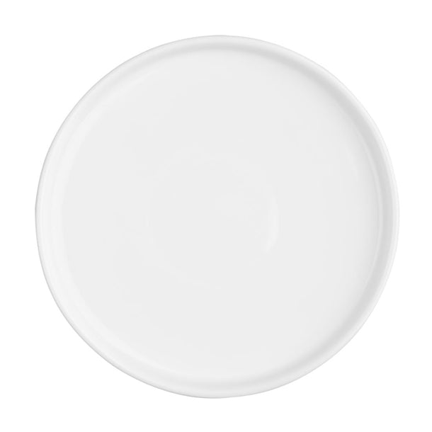 Olympia Whiteware Flat Round Plates 210mm (Pack of 6)