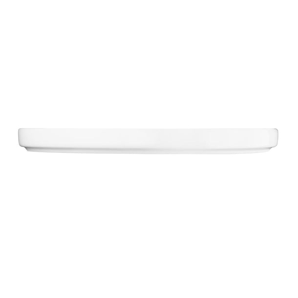 Olympia Whiteware Flat Round Plate 268mm (Pack of 4)