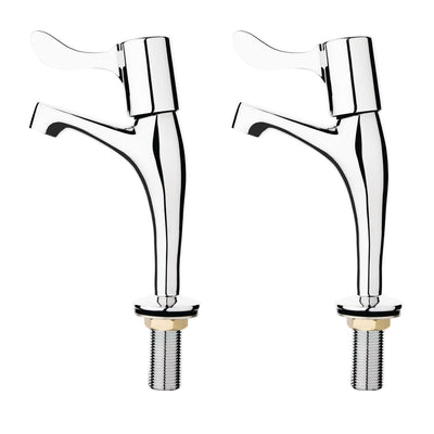 Vogue Basin Pillar Lever Taps (Pack of 2)