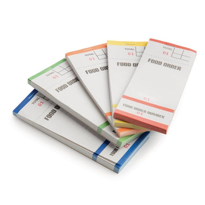 Bar Food Pad With Order Tickets Single Leaf (Pack of 50)