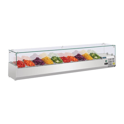 Polar G-Series Countertop Prep Fridge 10x 1-4GN