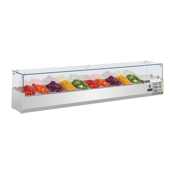 Polar G-Series Countertop Prep Fridge 10x 1-4GN