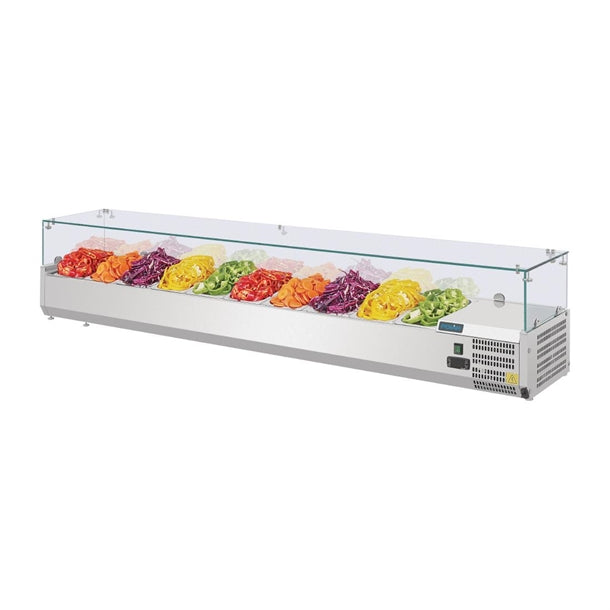 Polar G-Series Countertop Prep Fridge 10x 1-4GN