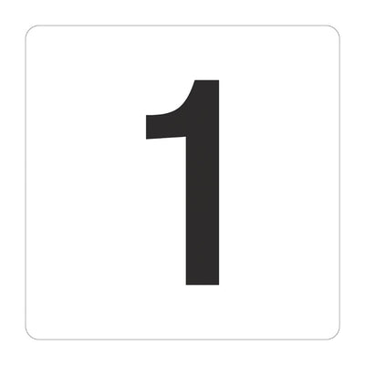 Plastic Table Numbers 11-20