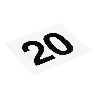 Plastic Table Numbers Inserts 1-25