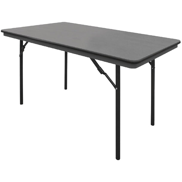 Bolero ABS Rectangular Folding Table Grey 5ft