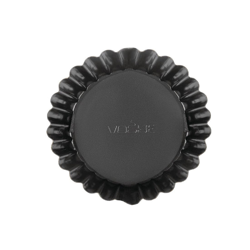 Vogue Deep Non-Stick Quiche Tin With Removable Base 250mm