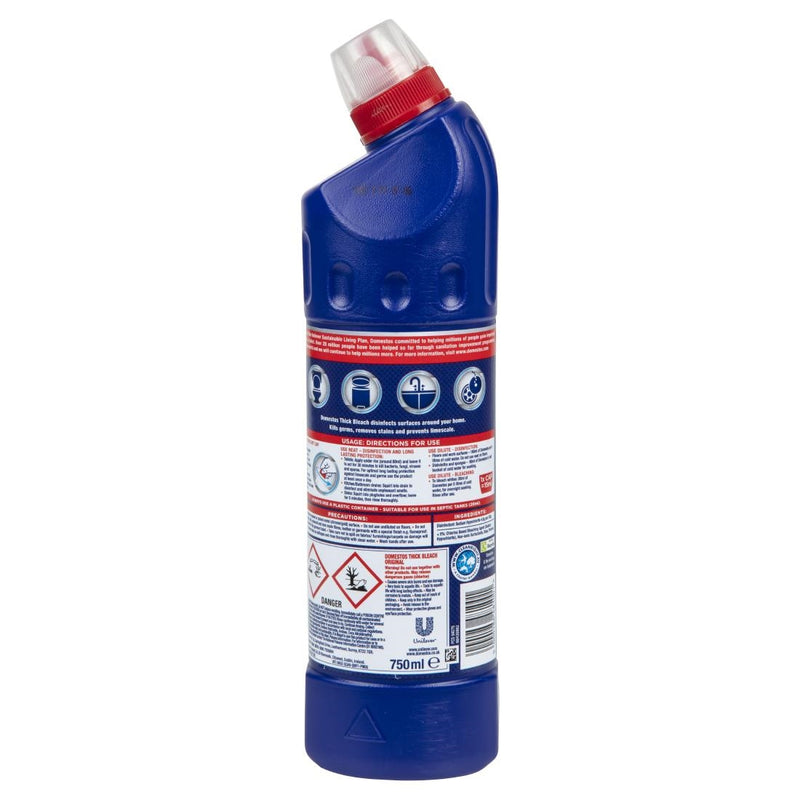 Domestos Professional Original Bleach Concentrate 750ml (9 Pack)
