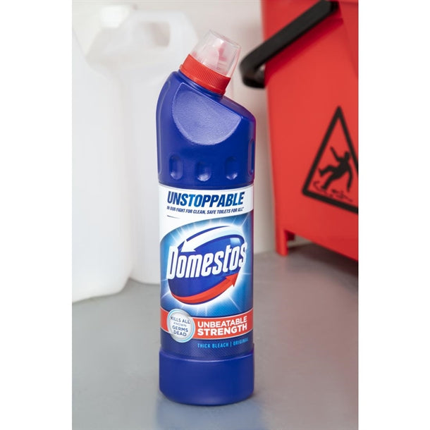 Domestos Professional Original Bleach Concentrate 750ml (9 Pack)
