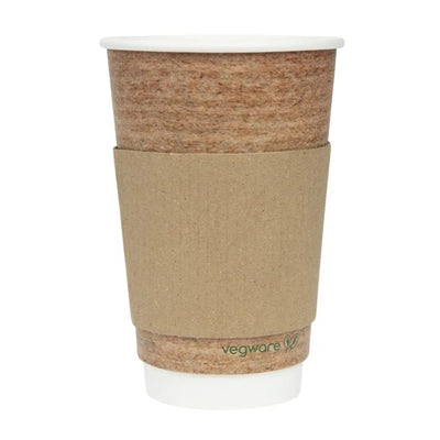 Corrugated Cup Sleeves for 12-16oz Cups (Pack of 1000)