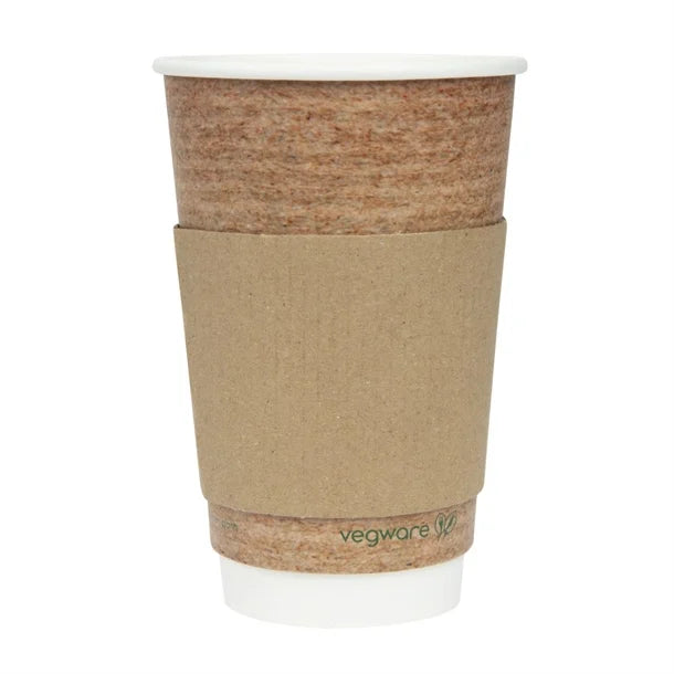 Corrugated Cup Sleeves for 12-16oz Cups (Pack of 1000)