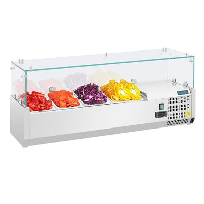 Polar G-Series Countertop Prep Fridge 3x 1-3GN & 1x 1-2GN