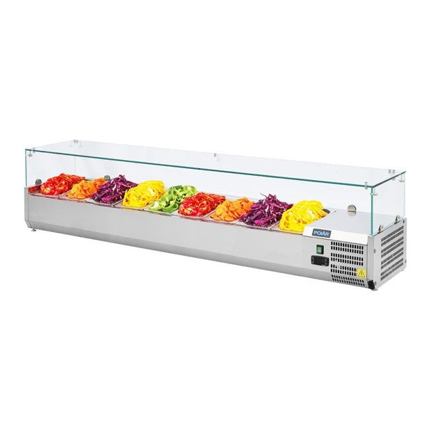 Polar G-Series Countertop Prep Fridge 8x 1-4GN