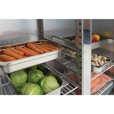 Polar G-Series Pizza Prep Counter Fridge 254Ltr