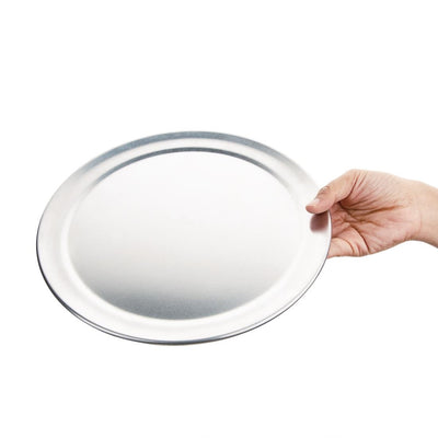 Vogue Aluminium Pizza Tray Wide Rim 8in