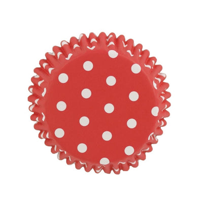 PME Cupcake Foil Lined Baking Cases Polka Dot (Pack of 30)