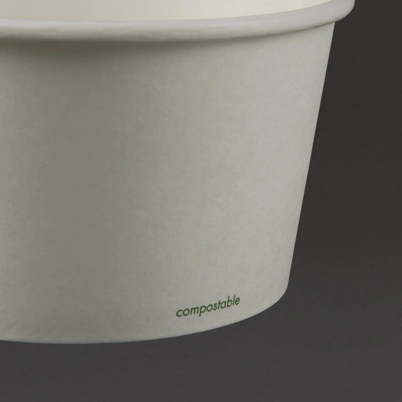 Vegware Compostable Hot Food Pots 340ml - 12oz (Pack of 500)