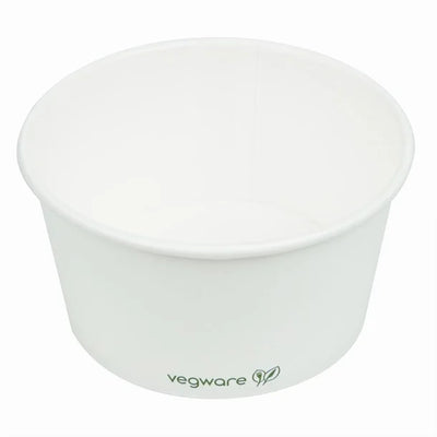 Vegware Compostable Hot Food Pots 340ml - 12oz (Pack of 500)