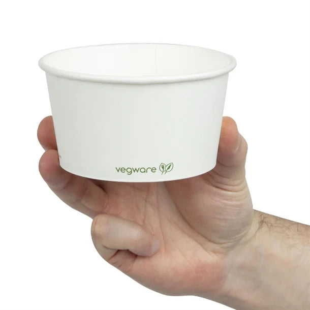 Vegware Compostable Hot Food Pots 340ml - 12oz (Pack of 500)